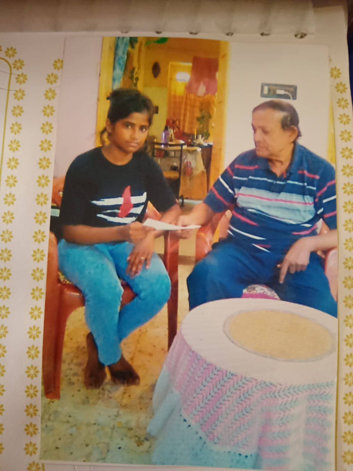 Cheque donation support