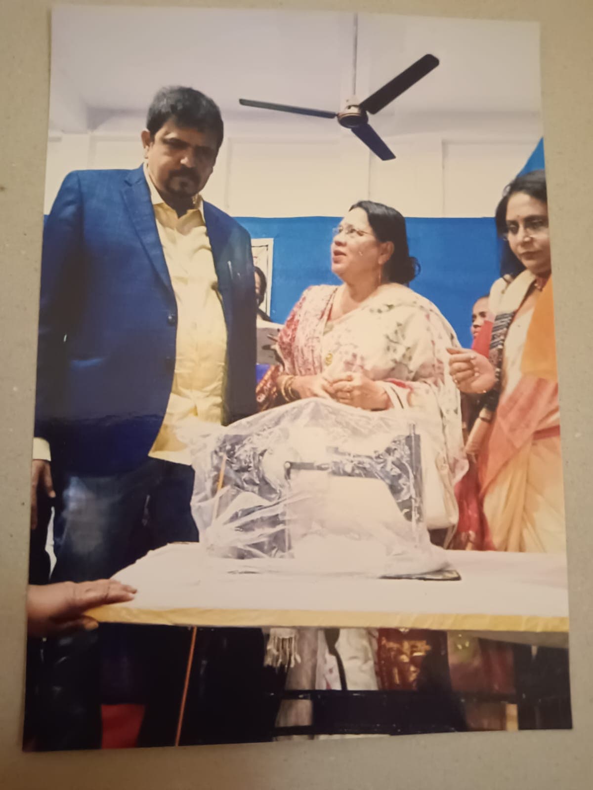 Sewing machine donation